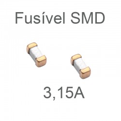 Fusível SMD 3,15A (Pcte c/ 2)