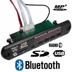 PLACA MP3 USB - COM BLUETOOTH
